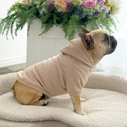 Sandstone Sherpa Lined Dog Hoodie