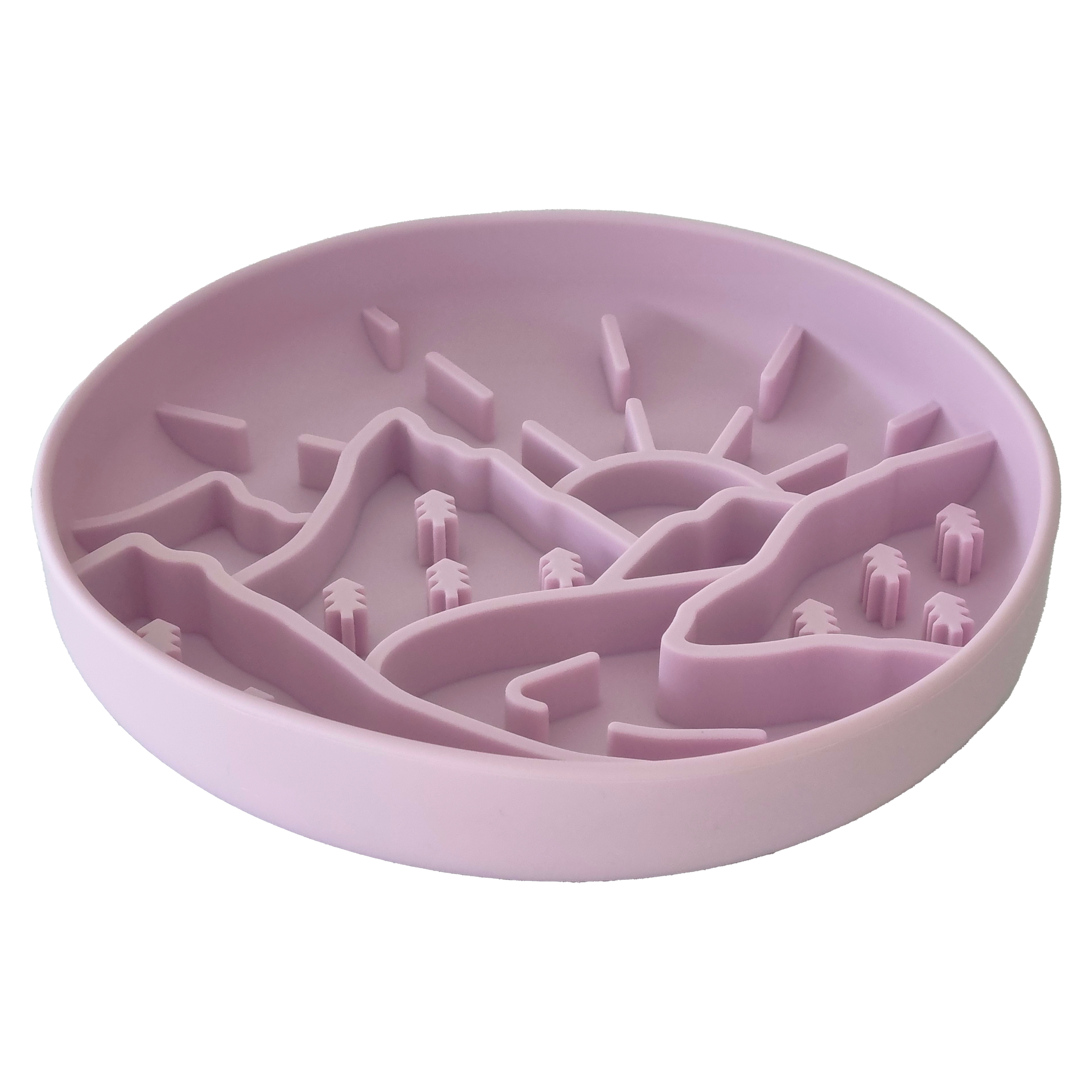 Luxe Mulberry Mountain Light - Slow Feed Bowl