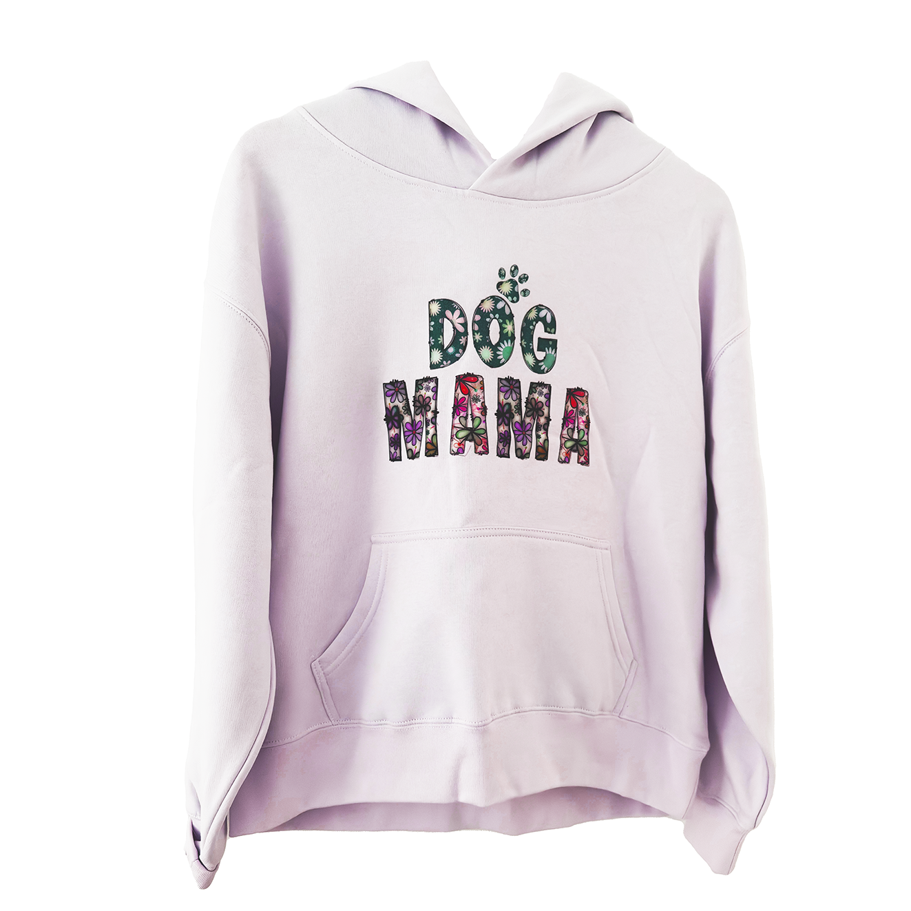 Human Lavender 'Relaxed' Hoodie  (Dog Mama)- End of Line