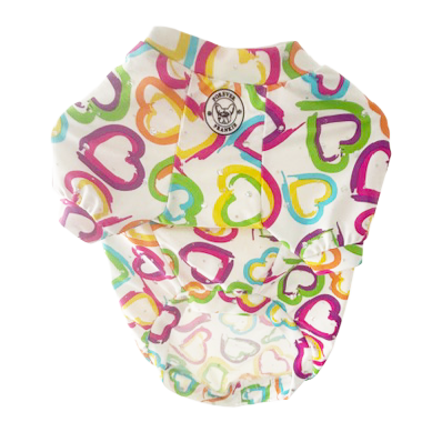 Hearts Overboard - Sun & Sand Rashie UV 50+