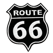 Transfers - Iron on - 'ROUTE 66'