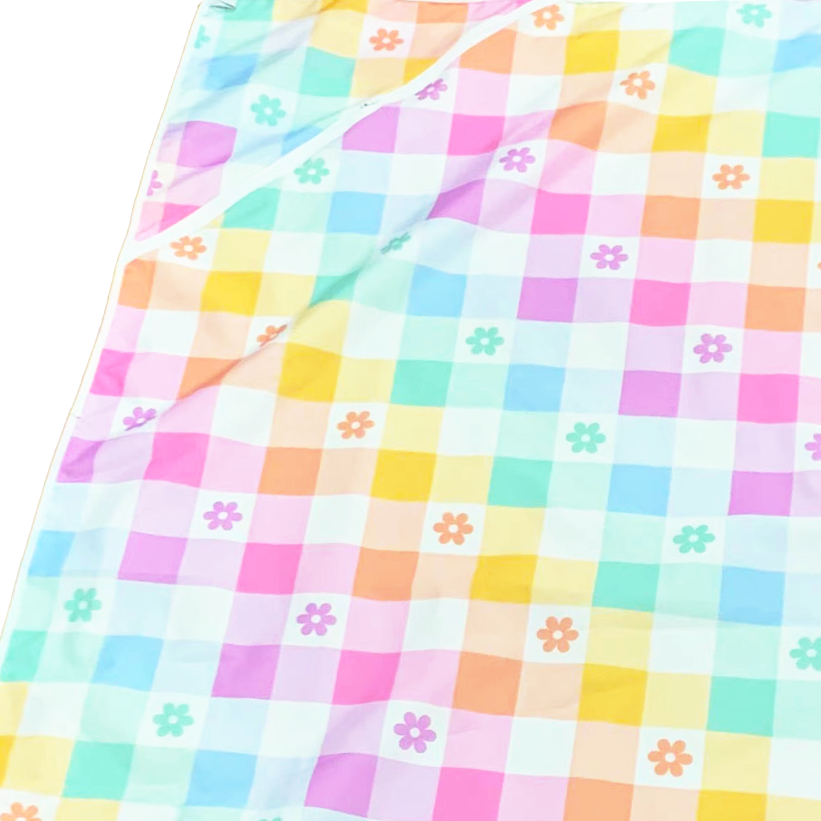 Gingham Wonderland - Picnic Blanket