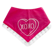 'XOXO' Bandana - Red-MED/LARGE