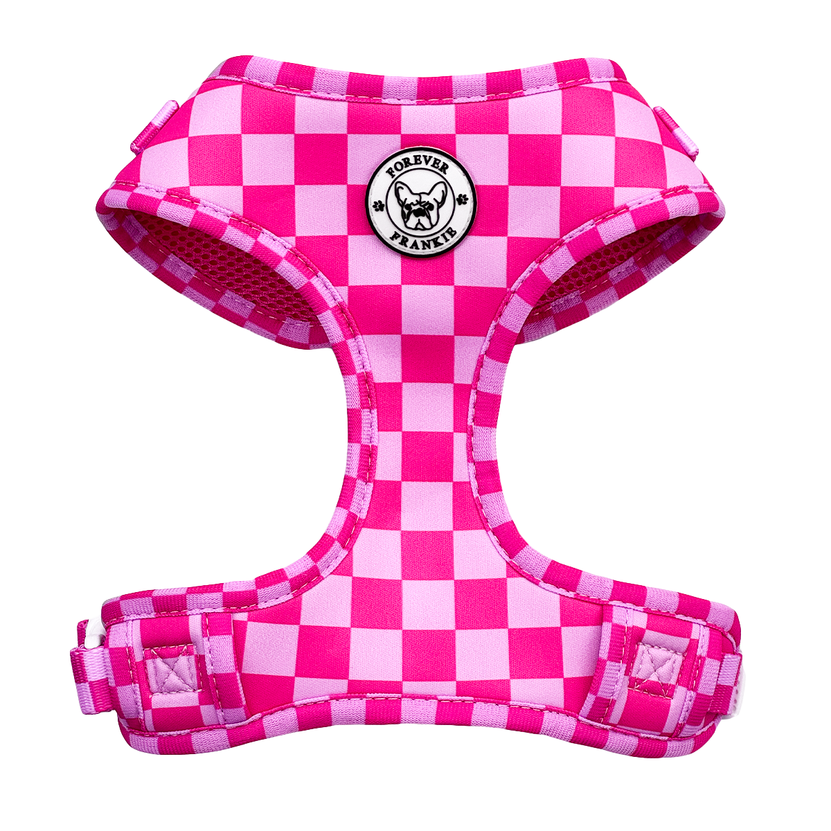 Pink Lemonade Check - Adjustable Harness