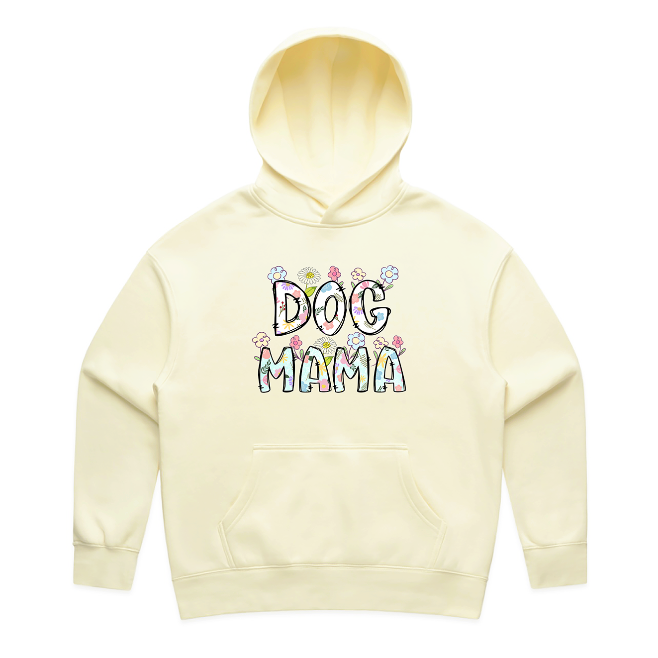 Human Butter 'Relaxed' Hoodie  (Dog Mama) - End of Line