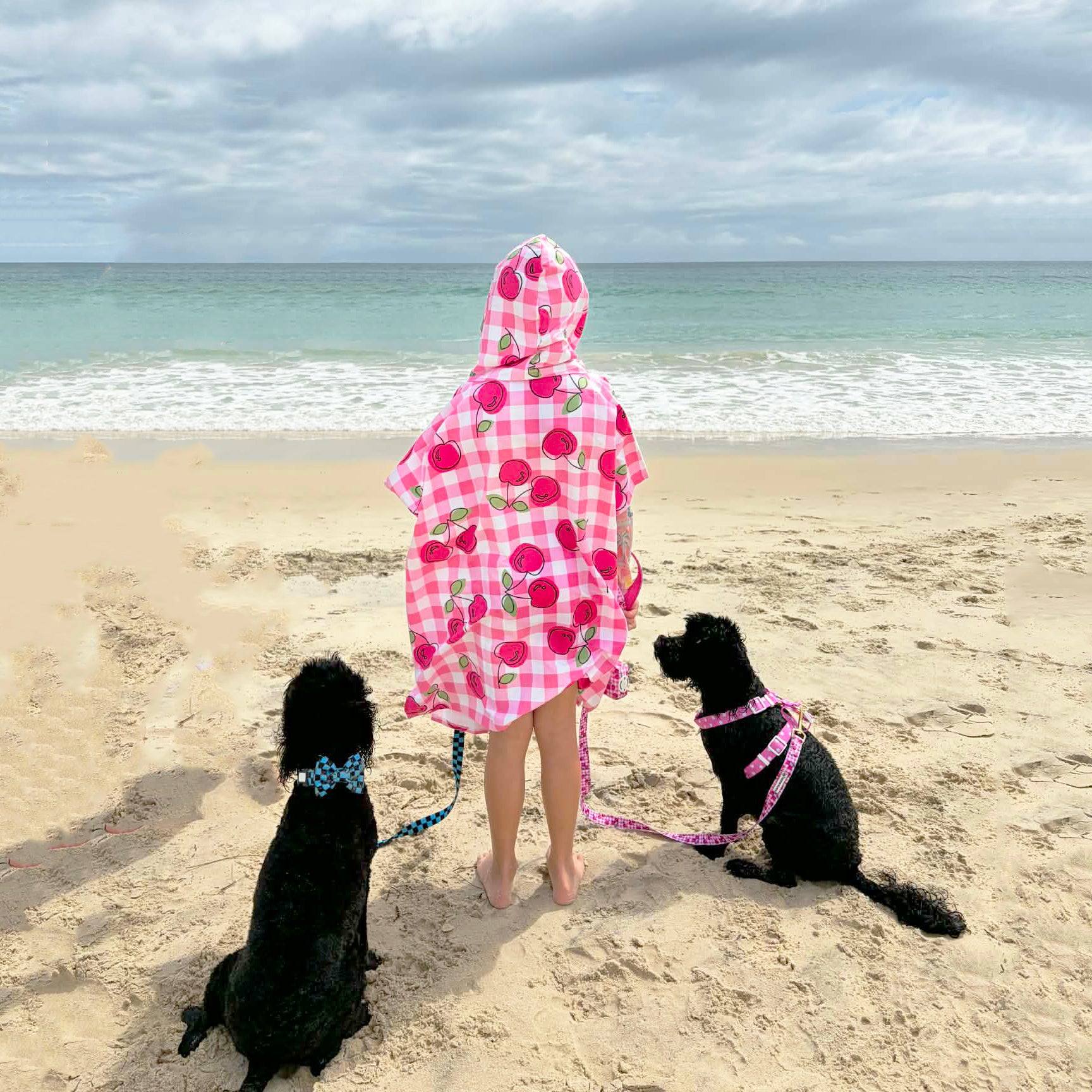 Cherry Delight - Human Beach Poncho