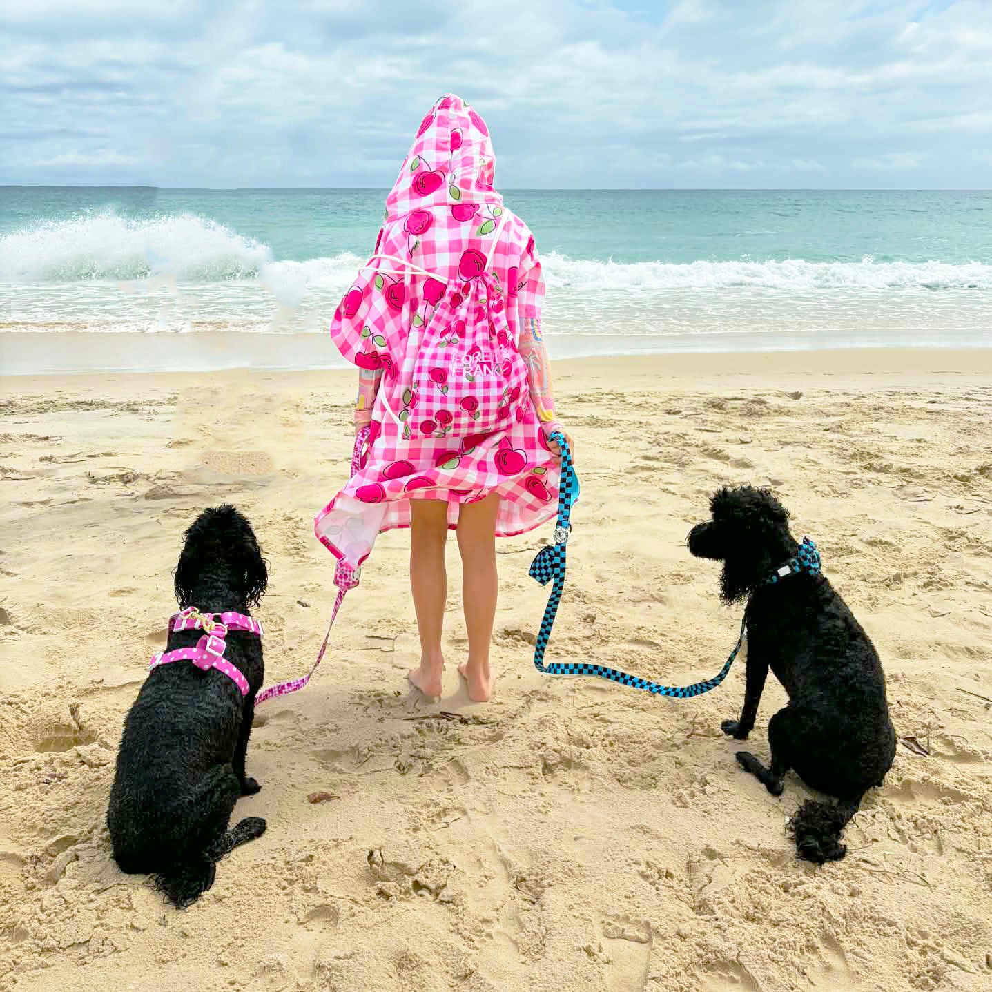 Cherry Delight - Human Beach Poncho