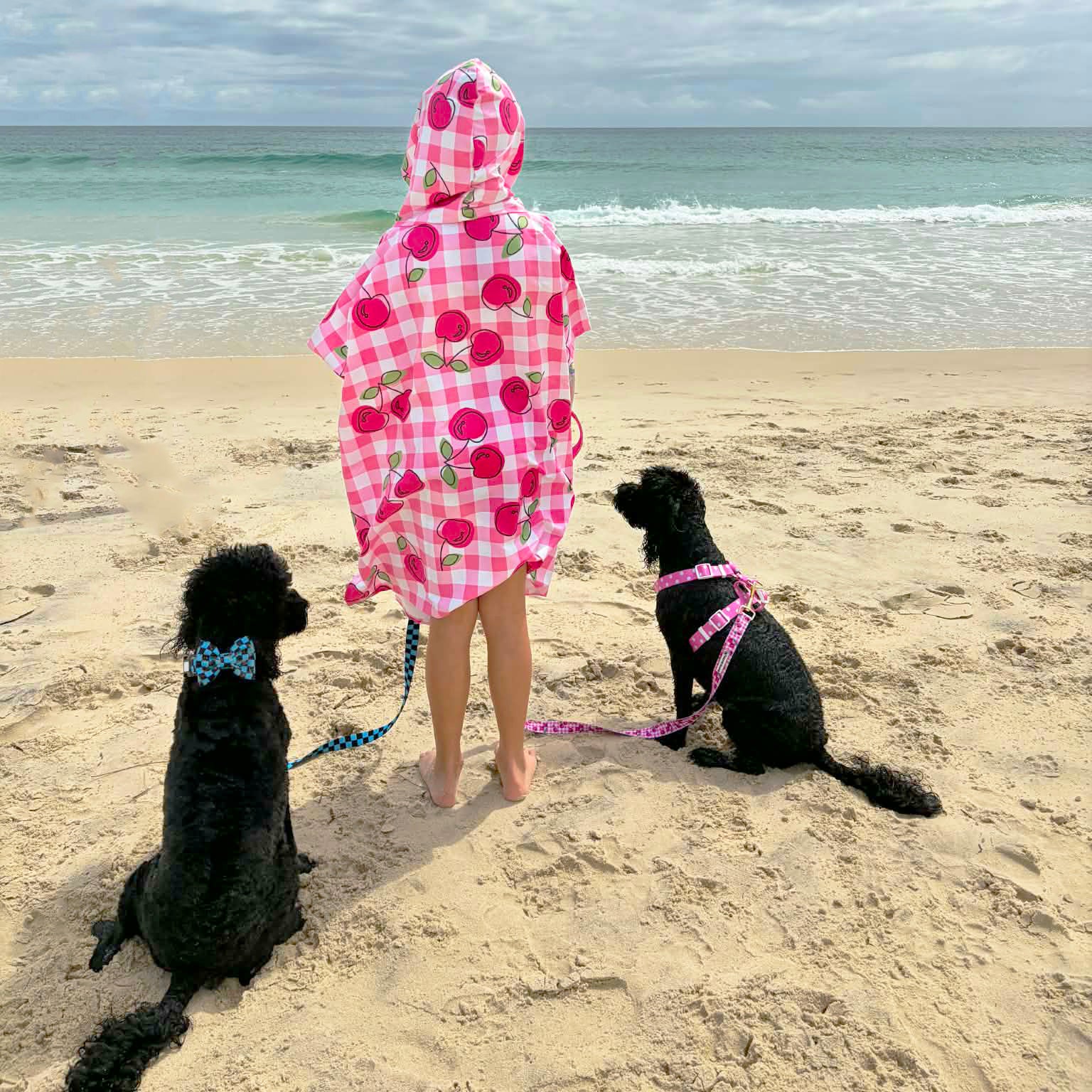 Cherry Delight - Human Beach Poncho