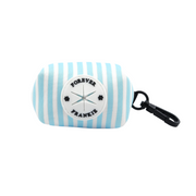 Blue Candy Stripe - Poop Bag Holder-End of Line!