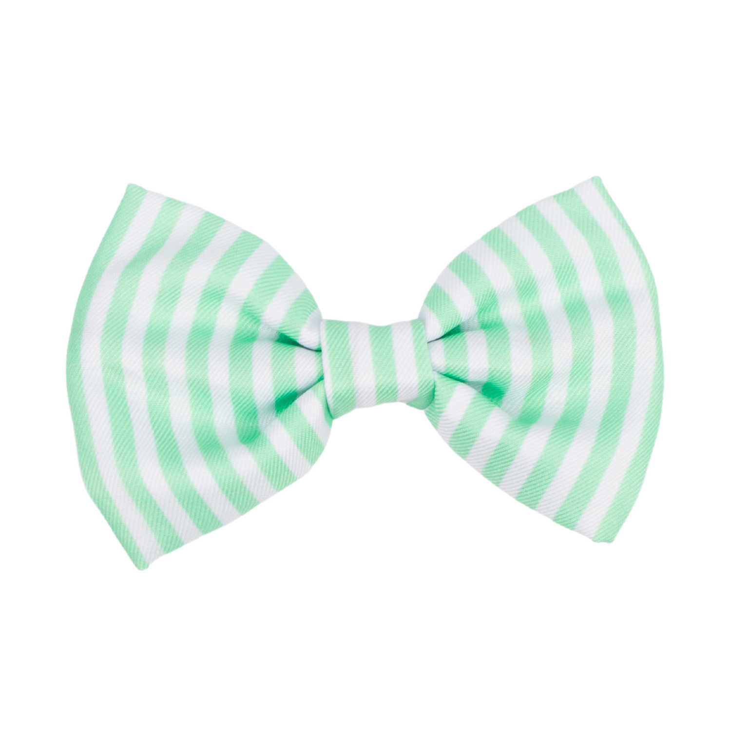 Mint Candy Stripe - Bow Tie