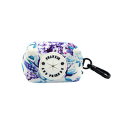 Purple Floral - Poop Bag Holder-End of Line!