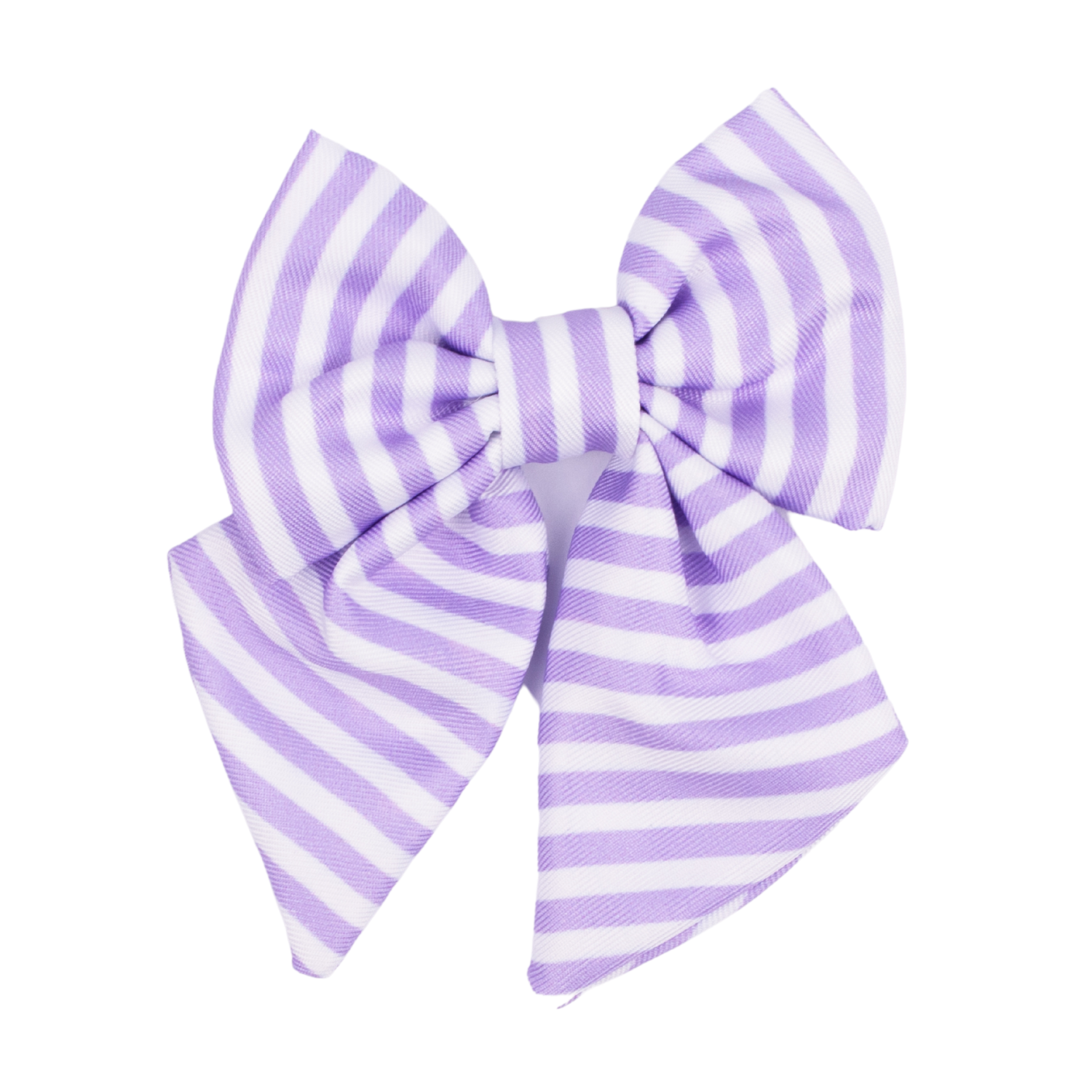 Purple Candy Stripe - Sailor Bow Tie