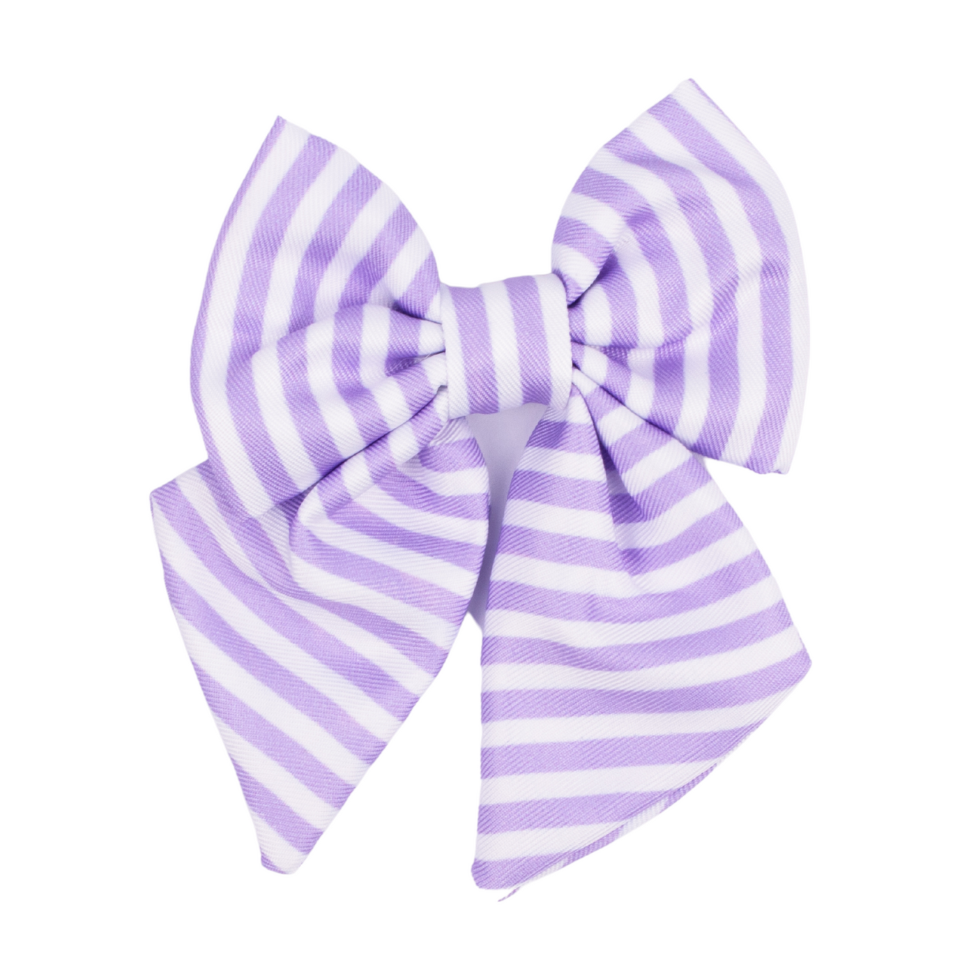 Purple Candy Stripe - Sailor Bow Tie