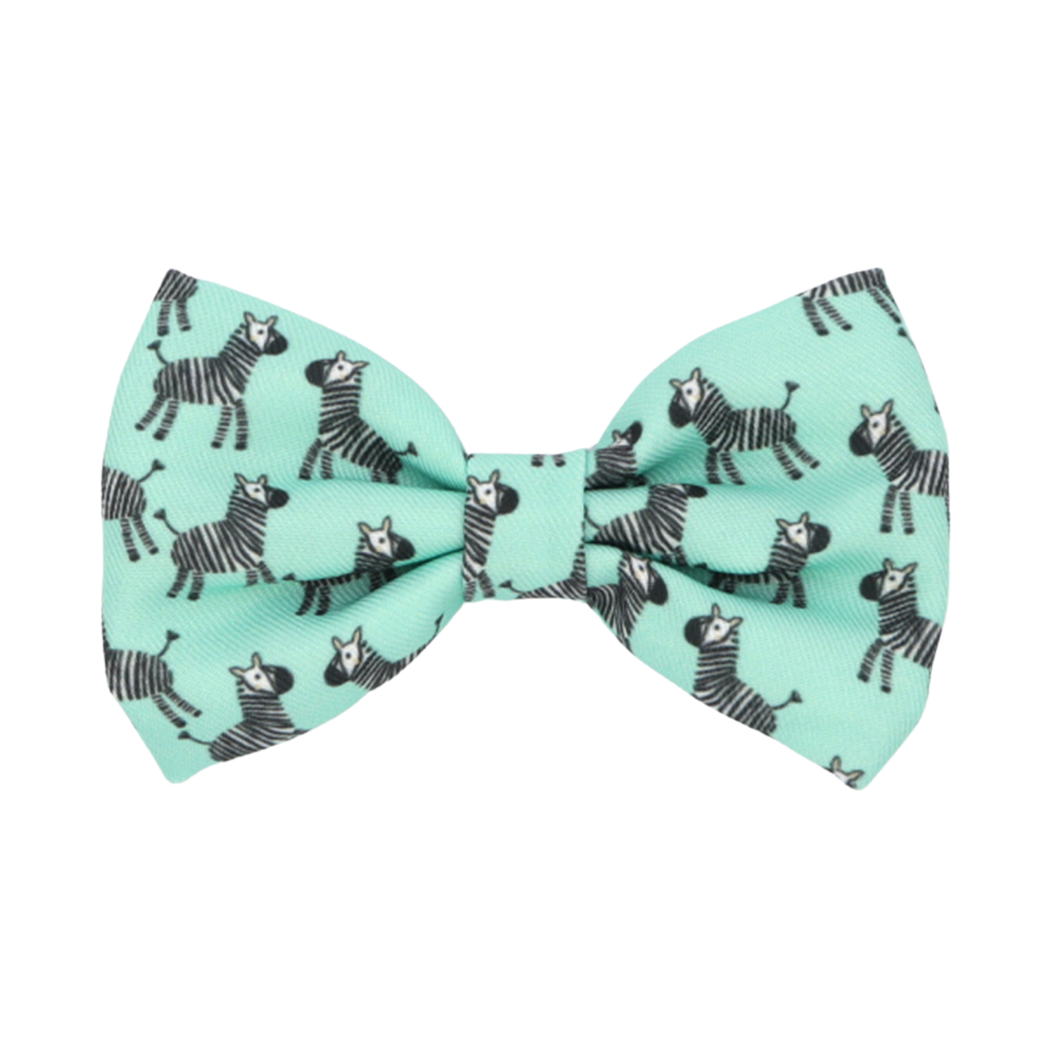Mint Zebra - Bow Tie