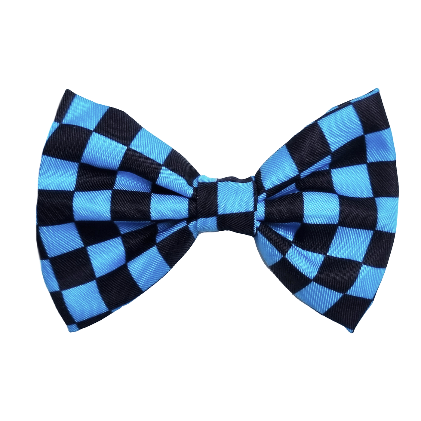 Blue Checkers - Bow Tie