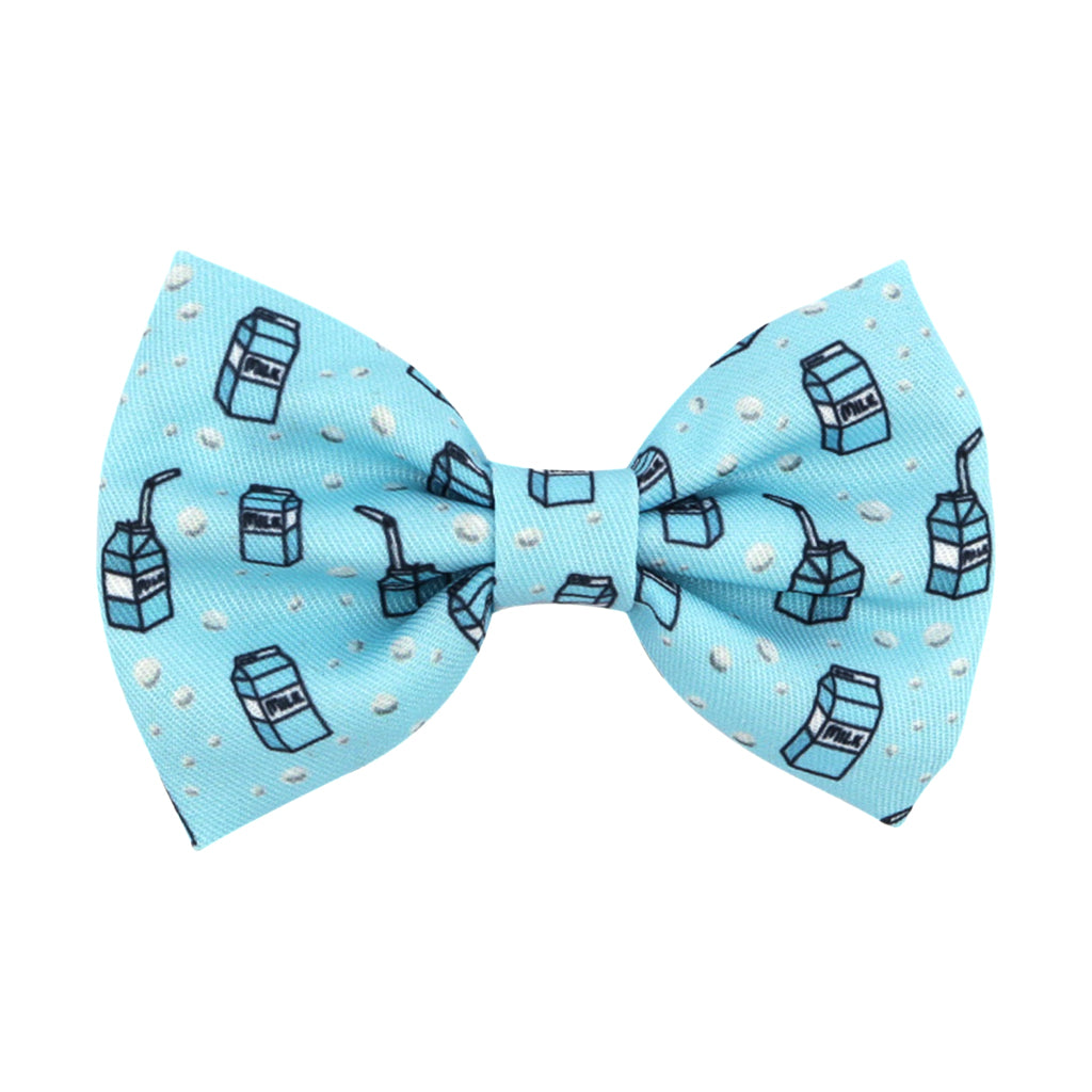 Blue Milk Carton - Bow Tie - End Of Line