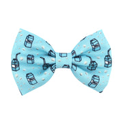 Blue Milk Carton - Bow Tie - End Of Line