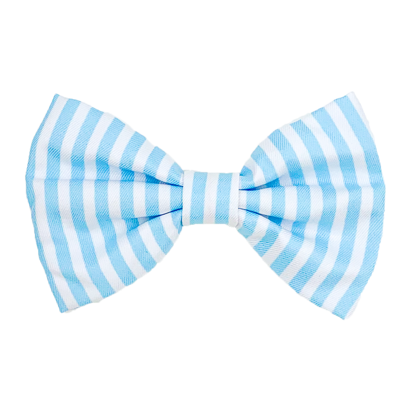 Blue Candy Striped - Bow Tie