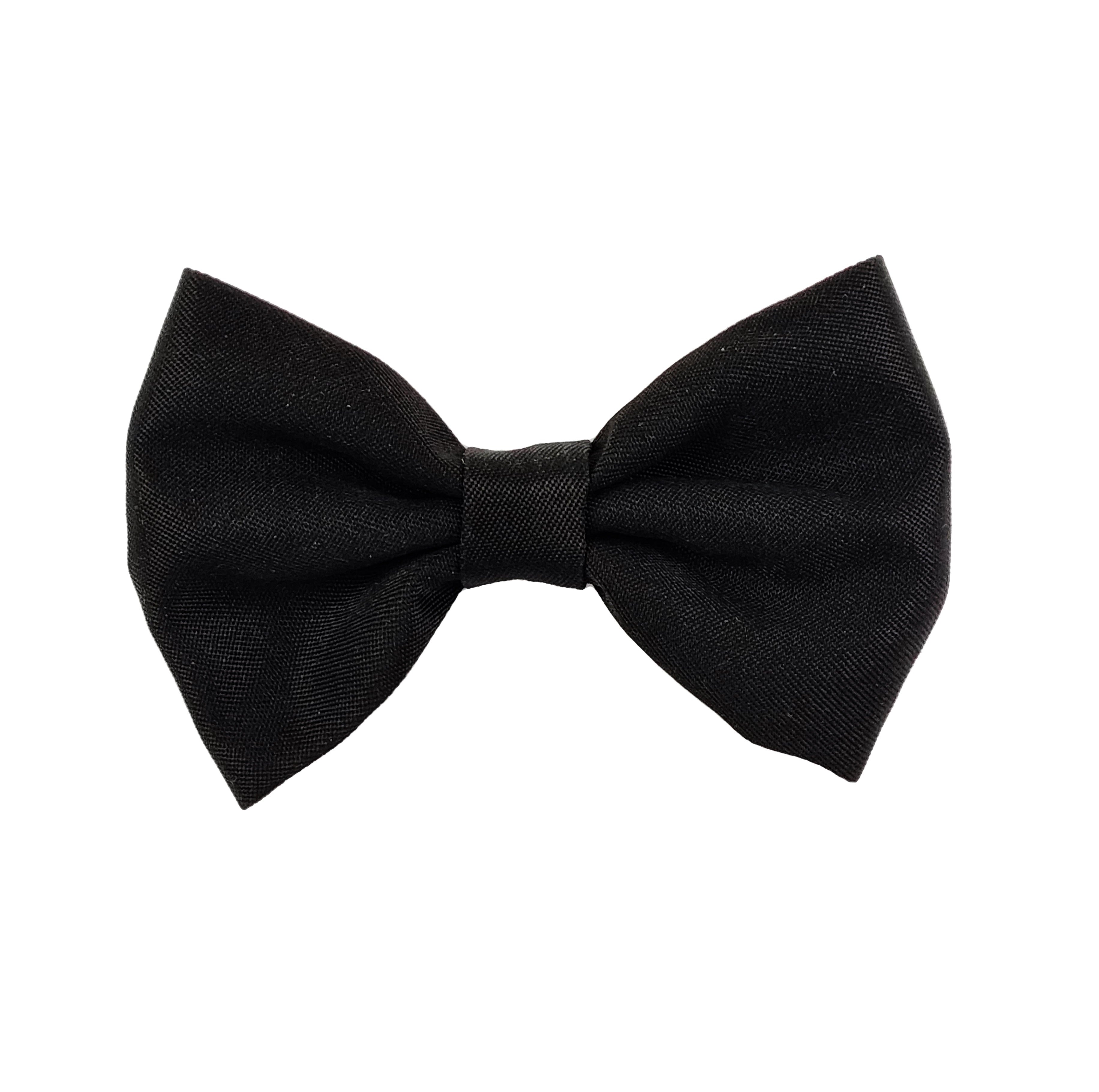 Midnight Black - Bow Tie  - End of Line