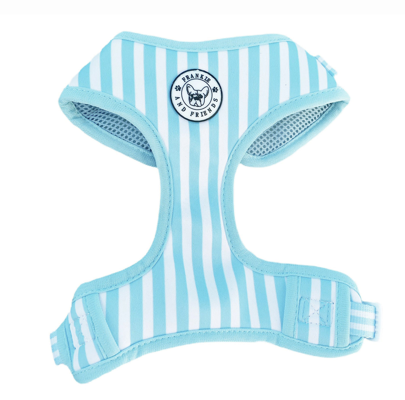 Blue Candy Stripe - Adjustable Harness