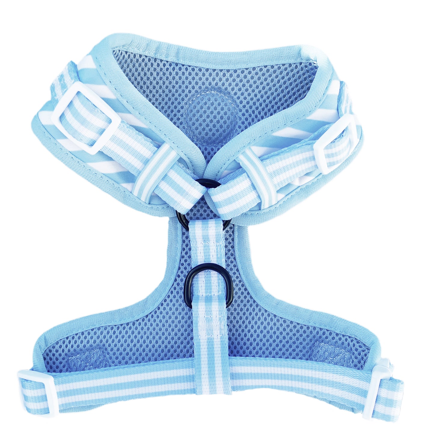 Blue Candy Stripe - Adjustable Harness