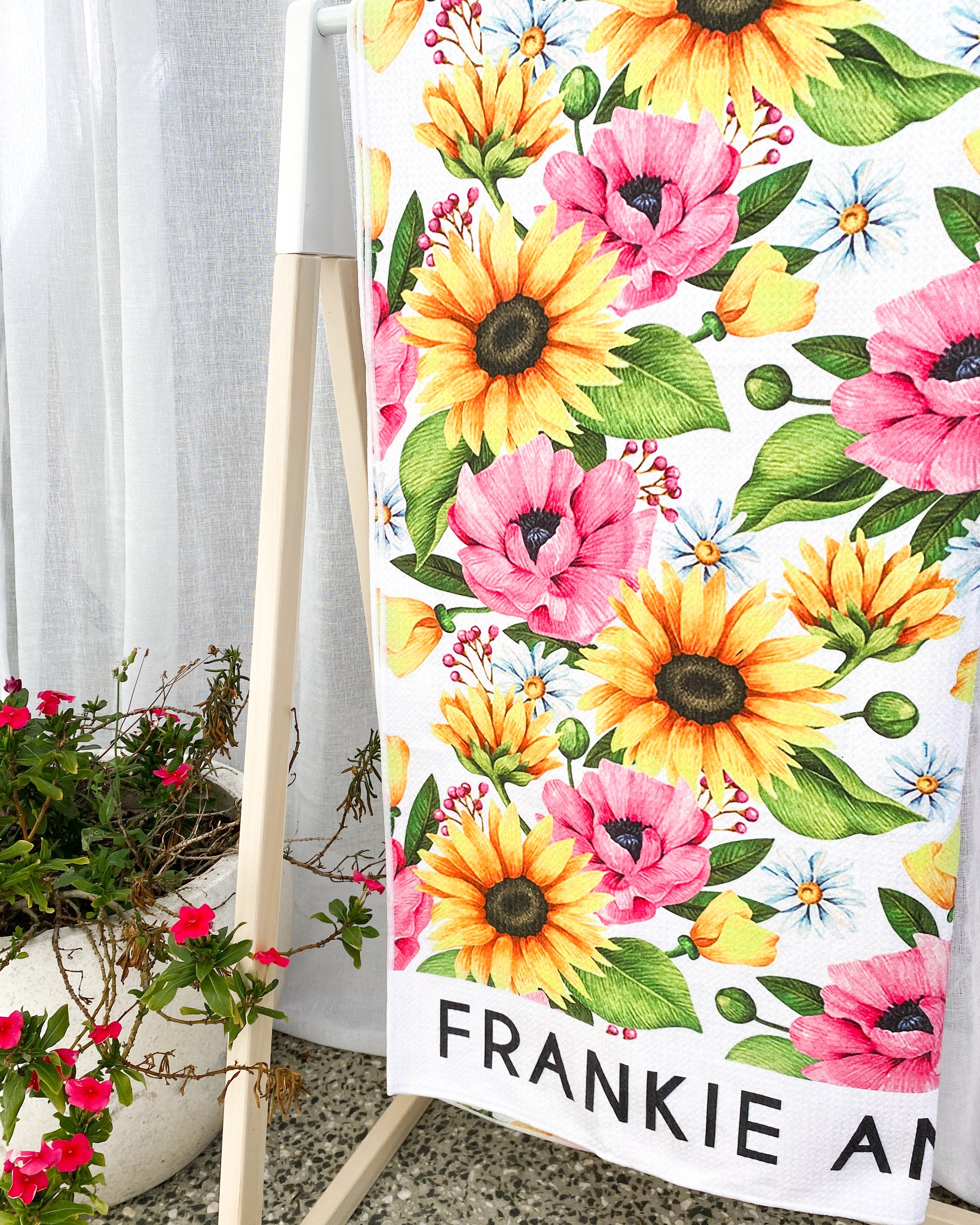 Heavenly Sunflower Beach & Bath Towel