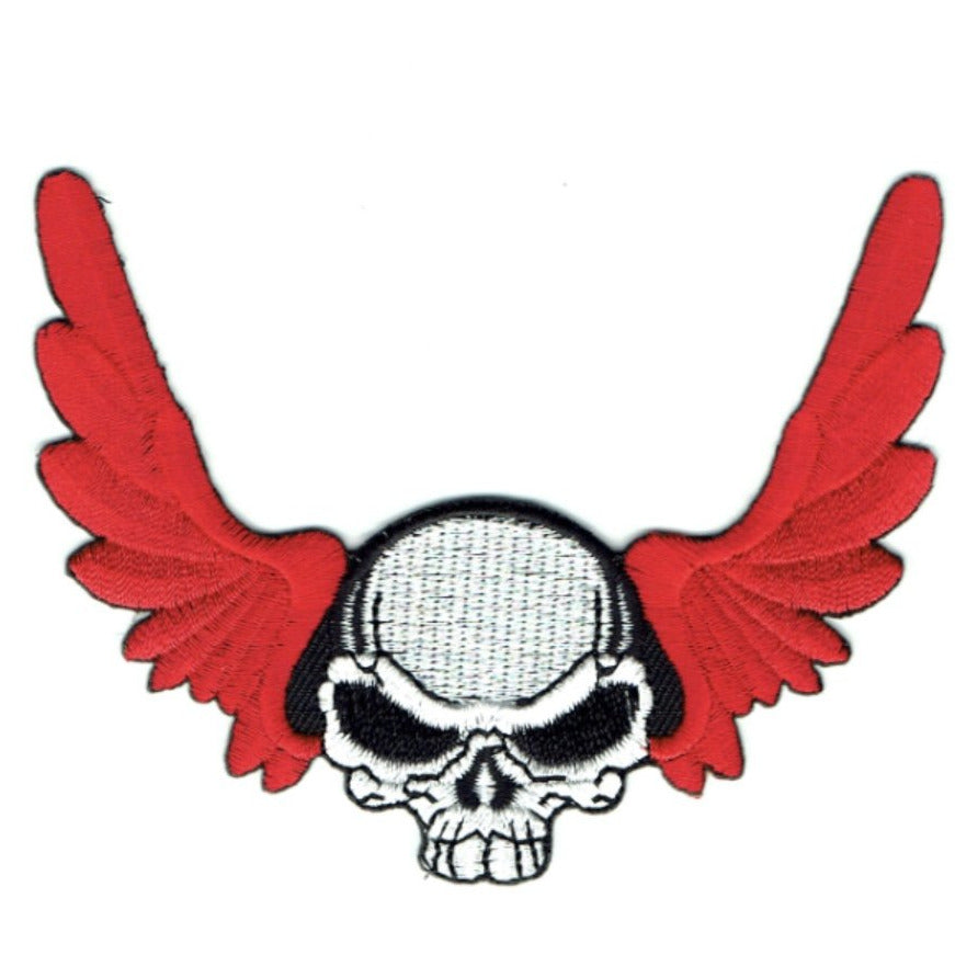 Transfers - Iron on - 'SKULL WITH WINGS'