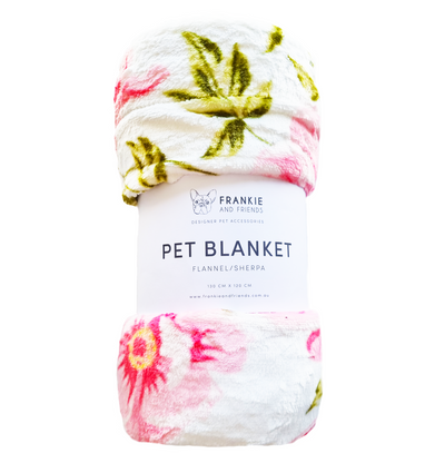 Peony Blooms - Extra Soft Pet Blanket