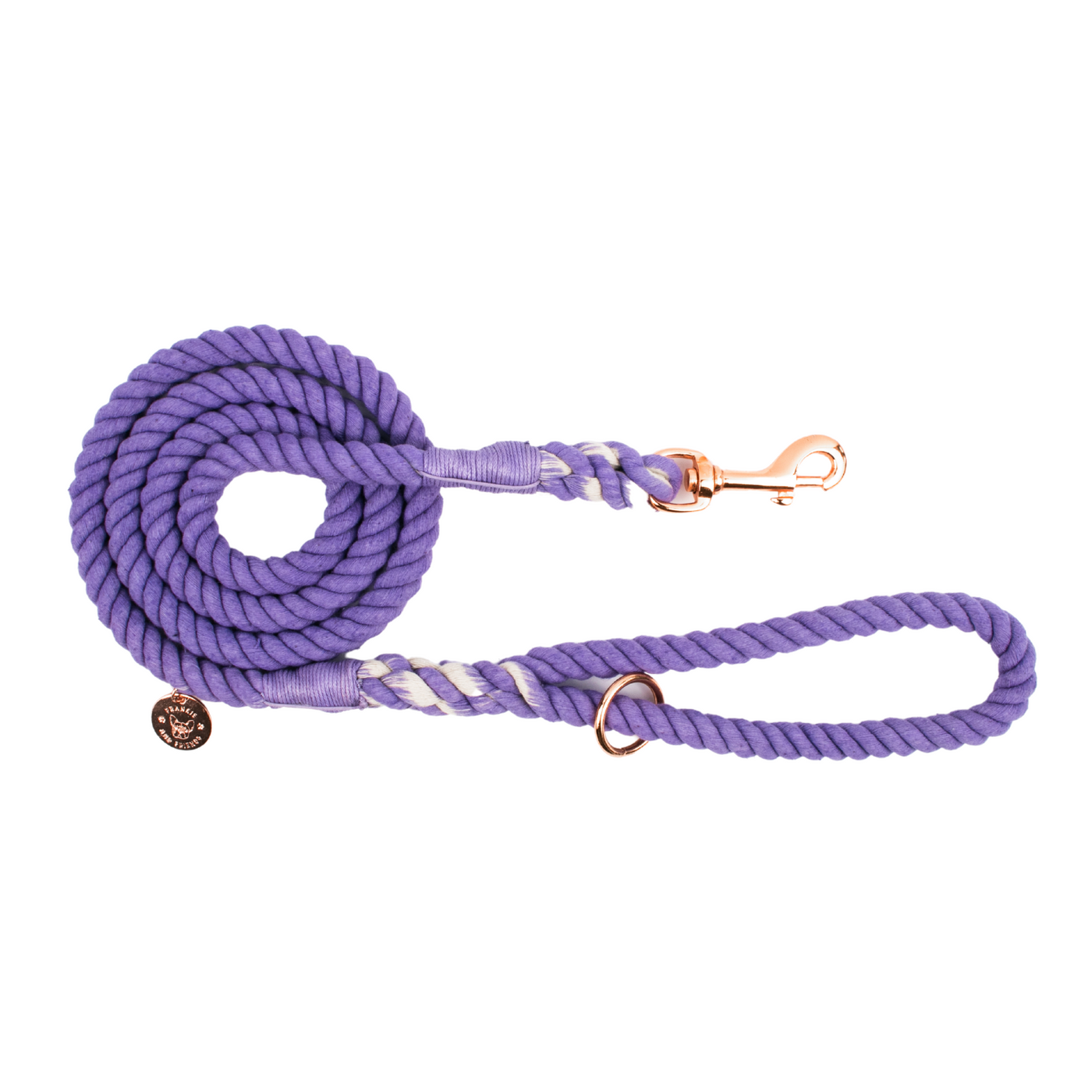Lavender - Rope Dog Lead