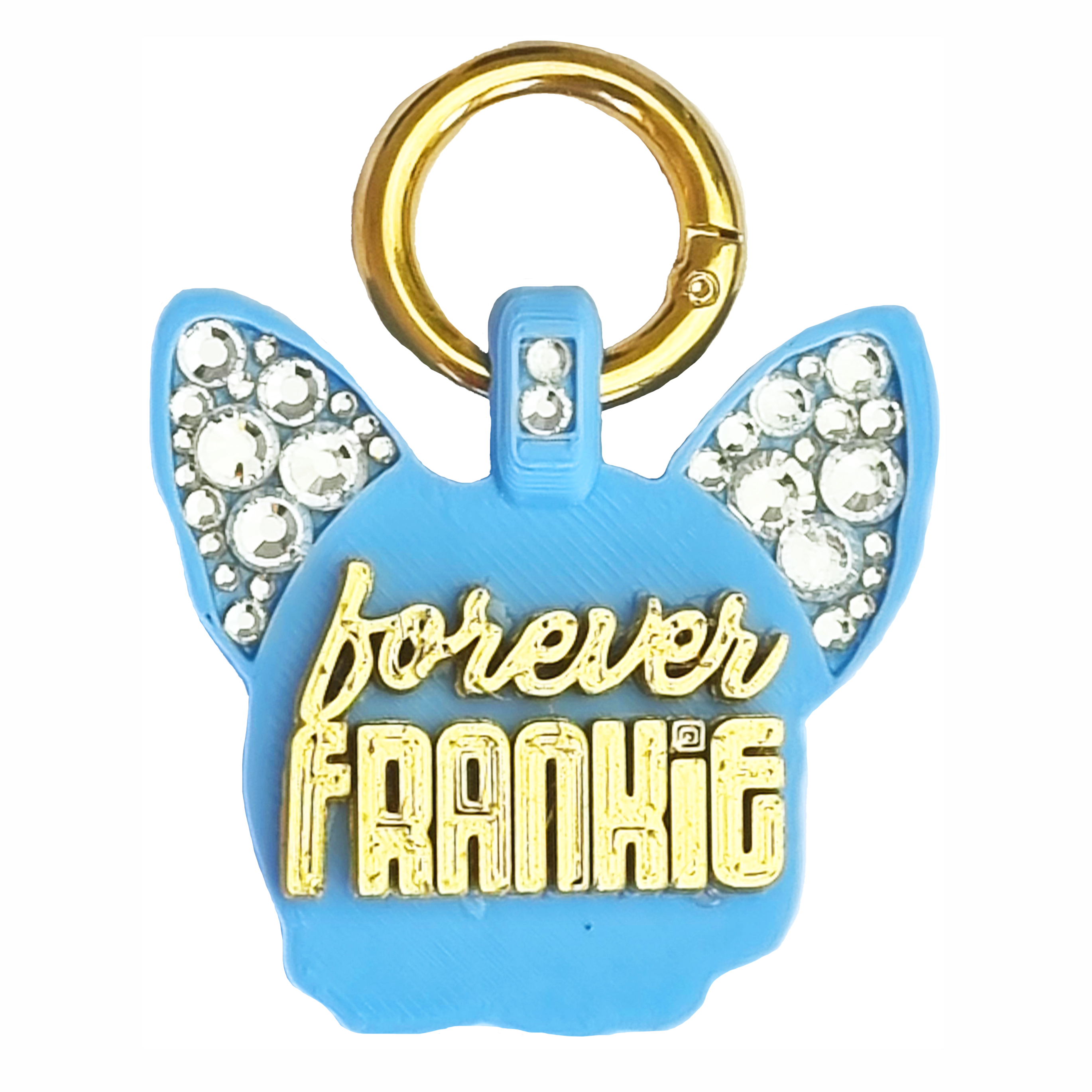 Forever Frankie ID Tag - Blue