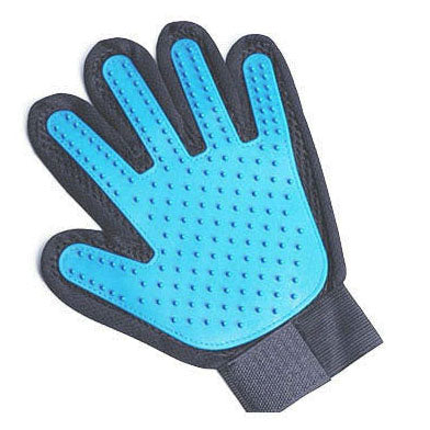 Grooming Glove - Light Blue